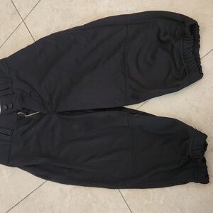 Mens Small Black Baseball Pants SPORTS